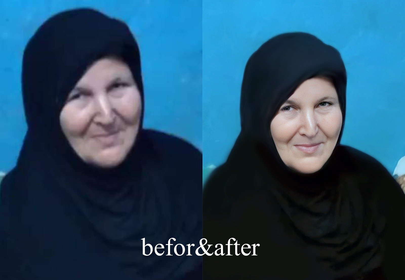 تصليح وترميم الصور القديمة