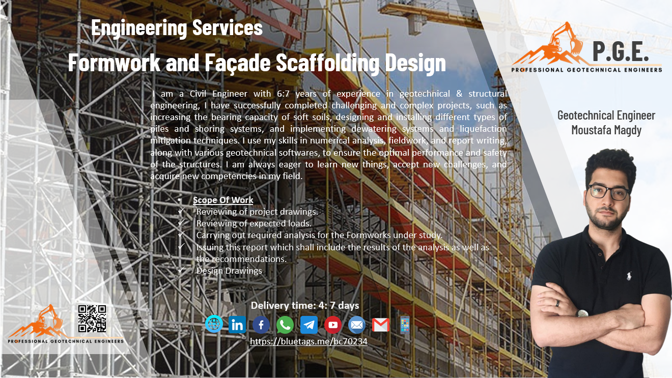 Formwork and Façade Scaffolding Design