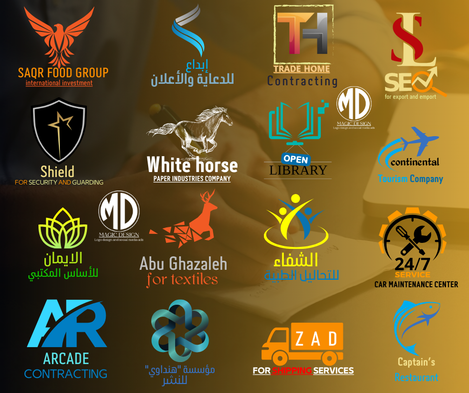 Logo designer and social media