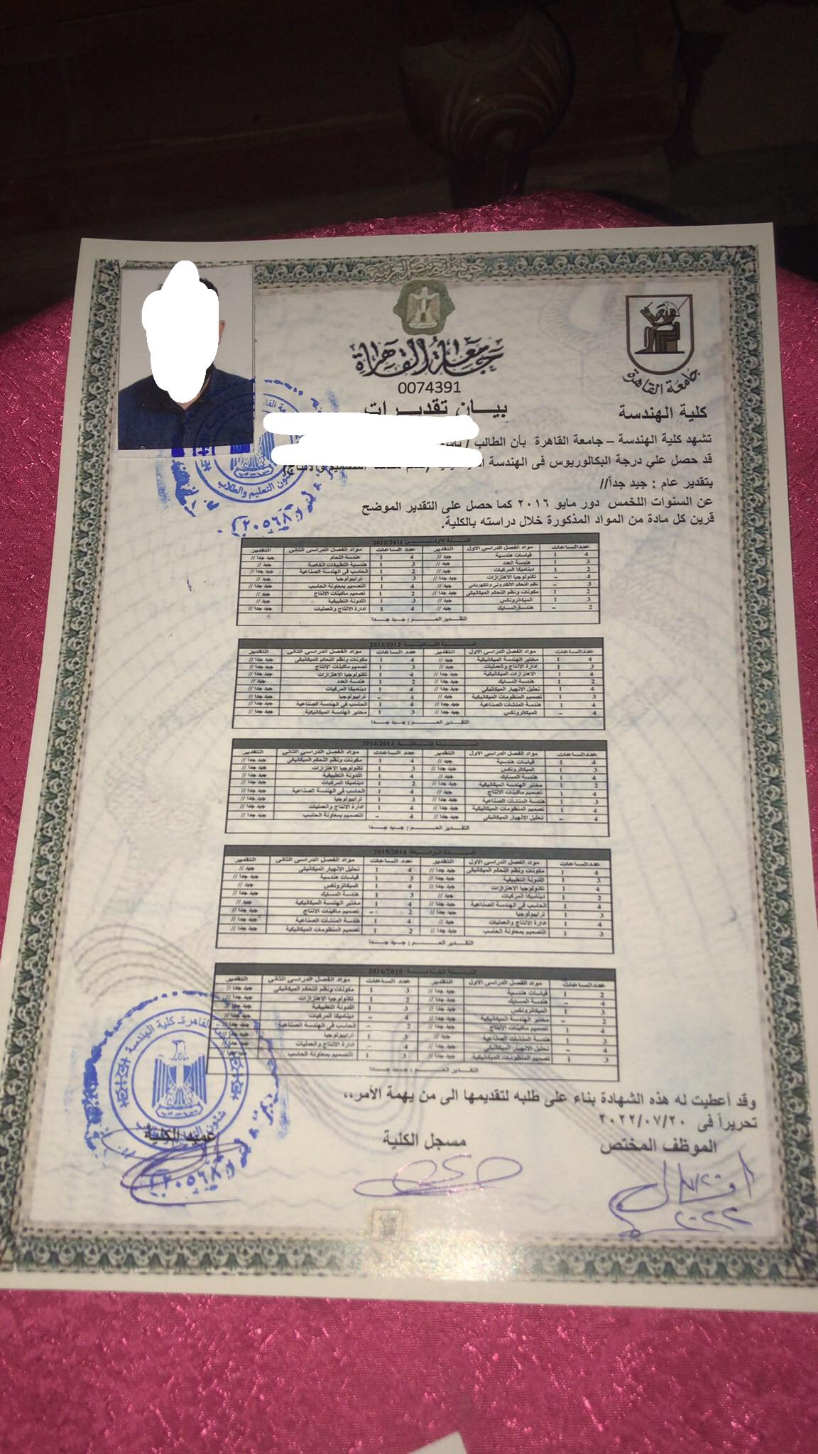 بيان تقديرات