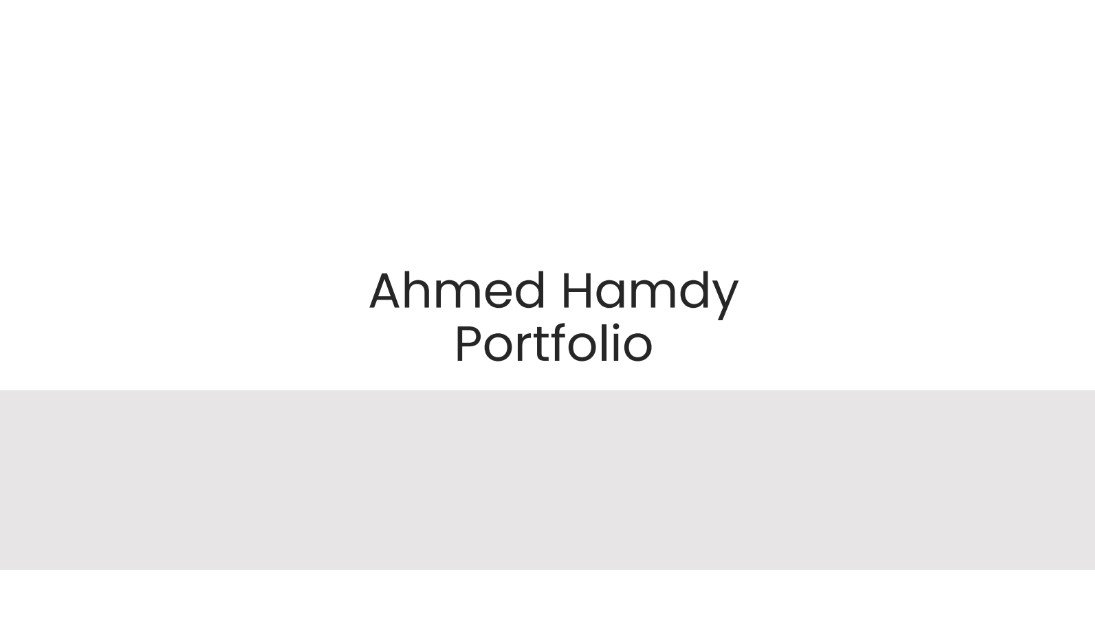 Portfolio