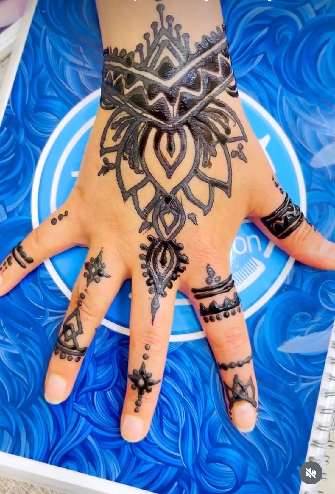 Henna tattoos