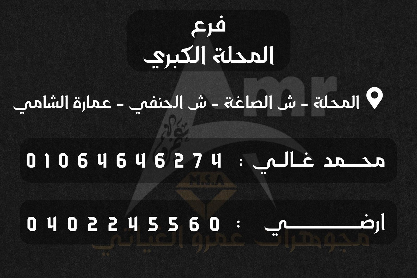فرع المحله الكبري